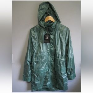 Anatomie Ramona ladies small green windbreaker jacket new